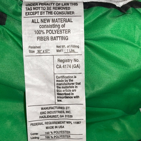 Vintage Kids Sleeping Bag "BOB THE BUILDER" 2002 60”x30” New Old Stock Boys Girl - Picture 10 of 12